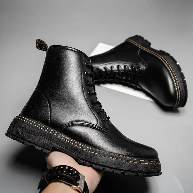 ANT hight leather boots - Antonios