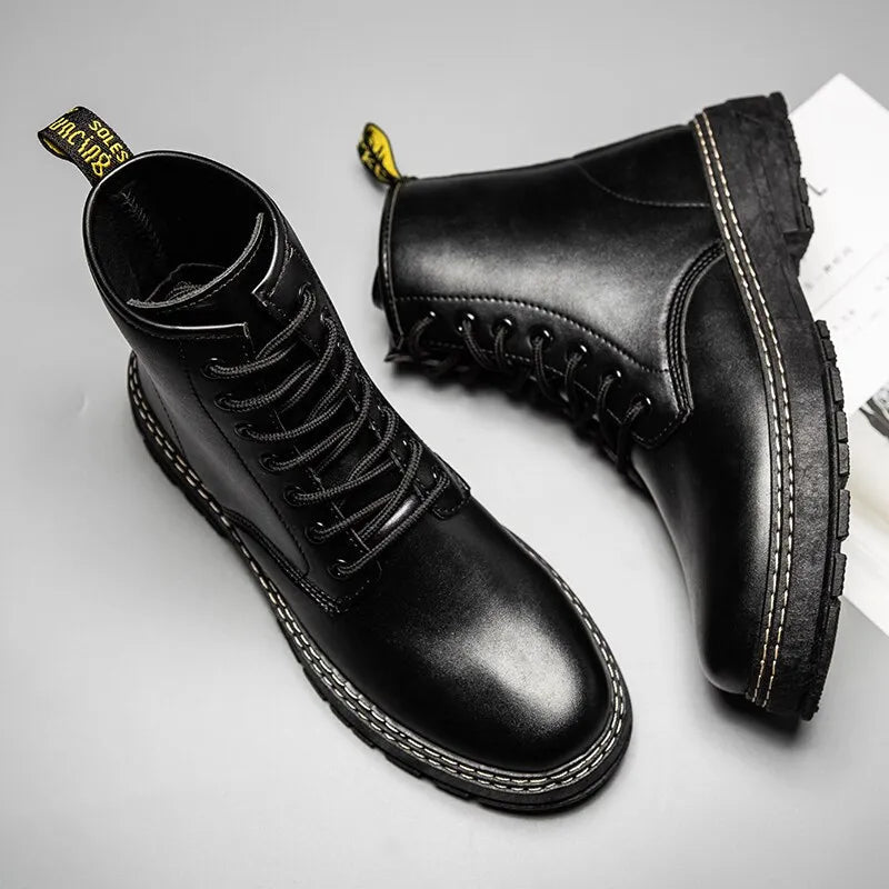 ANT hight leather boots - Antonios