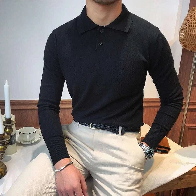 Antonio turn - down sweater - Antonios