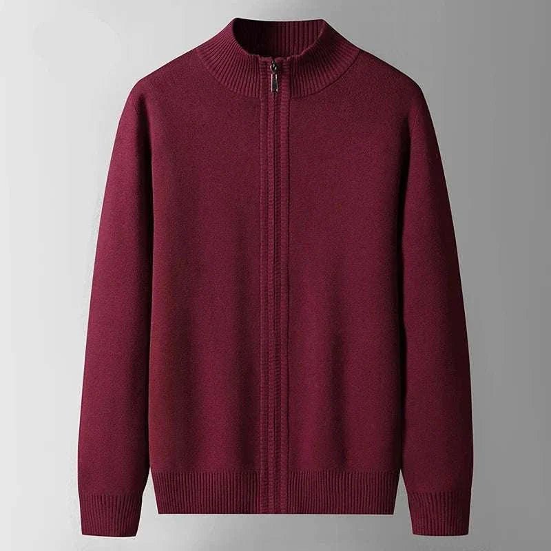 Antonios autumn zipper cotton cardigan - Antonios