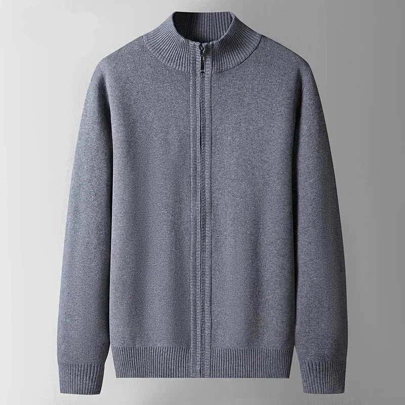 Antonios autumn zipper cotton cardigan - Antonios