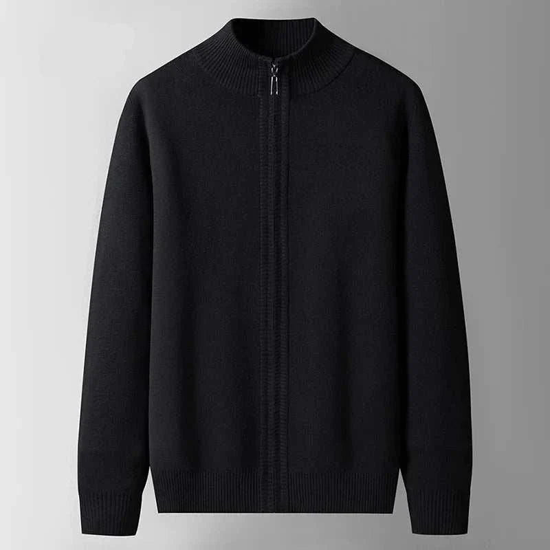 Antonios autumn zipper cotton cardigan - Antonios