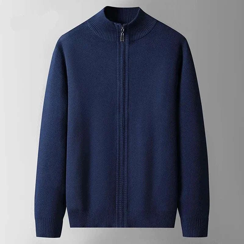 Antonios autumn zipper cotton cardigan - Antonios