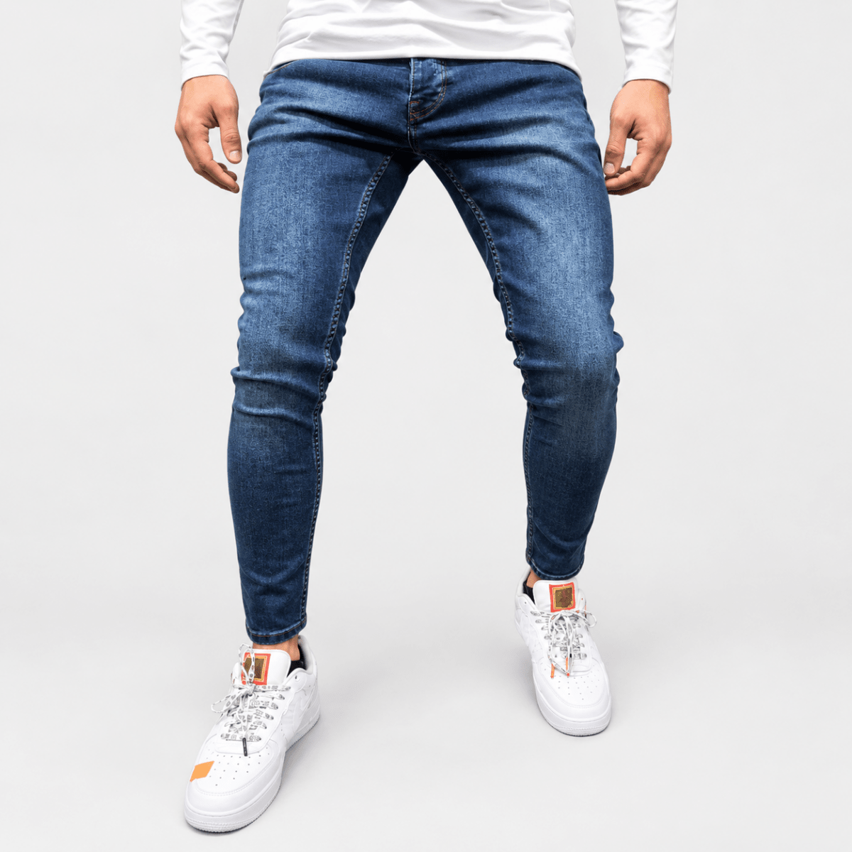 Antonios Ben Skinny Jeans - AntoniosClothing - Dark blue