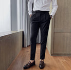 Antonios Black Casual Outfit Pants - Antonios
