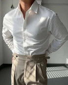 Antonios british casual striped shirt - Antonios