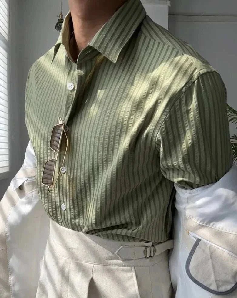 Antonios british casual striped shirt - Antonios