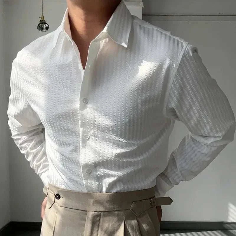 Antonios british casual striped shirt - Antonios