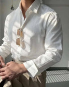 Antonios british casual striped shirt - Antonios