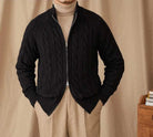 Antonios knit cardigan double zipper - Antonios