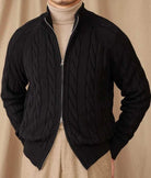 Antonios knit cardigan double zipper - Antonios