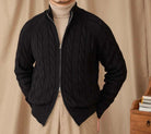 Antonios knit cardigan double zipper - Antonios