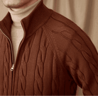 Antonios knit cardigan double zipper - Antonios