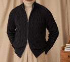 Antonios knit cardigan double zipper - Antonios