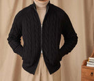 Antonios knit cardigan double zipper - Antonios