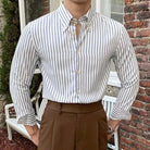 Antonios british retro striped shirt - Antonios