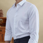 Antonios british striped tuxedo shirt office wear - Antonios