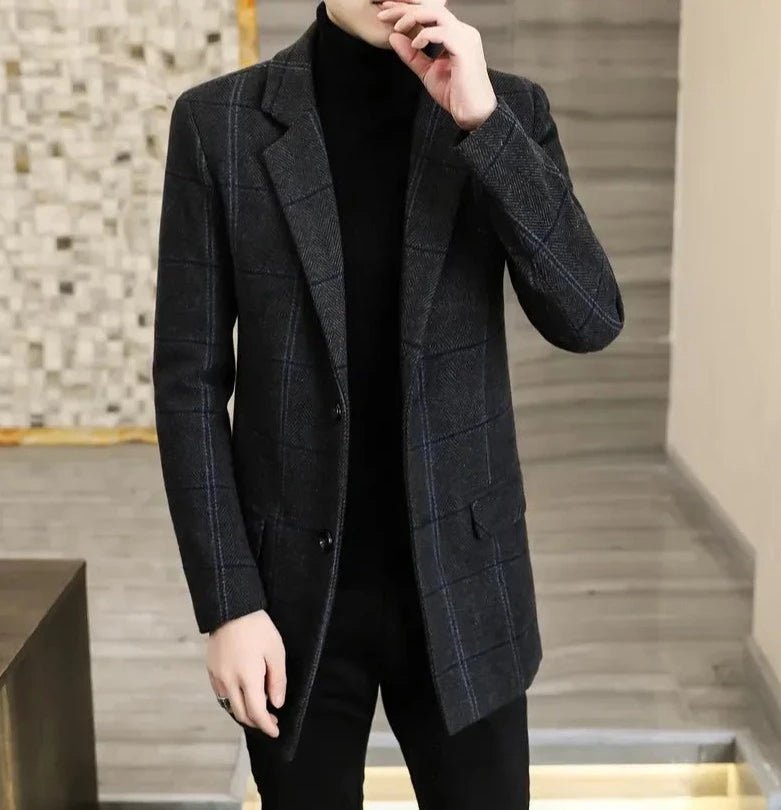Antonios British Style Coat Men - Antonios