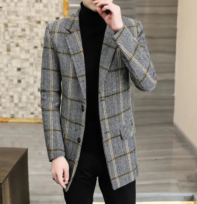 Antonios British Style Coat Men - Antonios