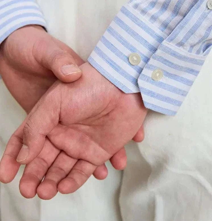 Antonios business striped long - sleeve shirt - Antonios