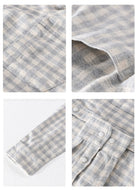 Antonios Casual Plaid Shirt 100% Cotton - Antonios
