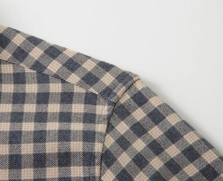 Antonios checkered business long - sleeve shirt - Antonios