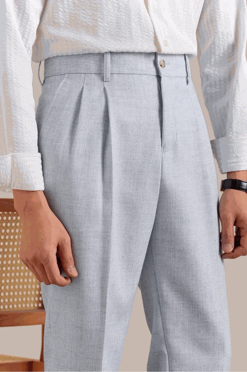Antonios classic business pants british tailored fit - Antonios