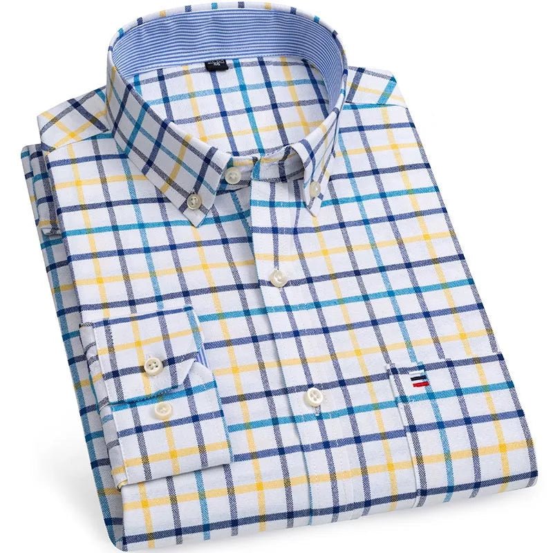 Antonios cotton oxford smart - casual shirt - Antonios