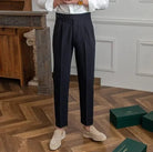 Antonios draped suit pants korean - inspired elegance - Antonios