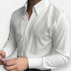 Antonios elegance solid long sleeve shirt - Antonios