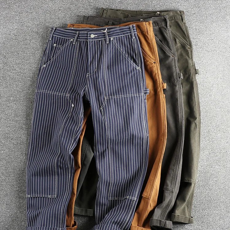 Antonios heavyweight woven cotton pants - Antonios