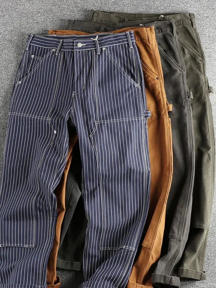 Antonios heavyweight woven cotton pants - Antonios