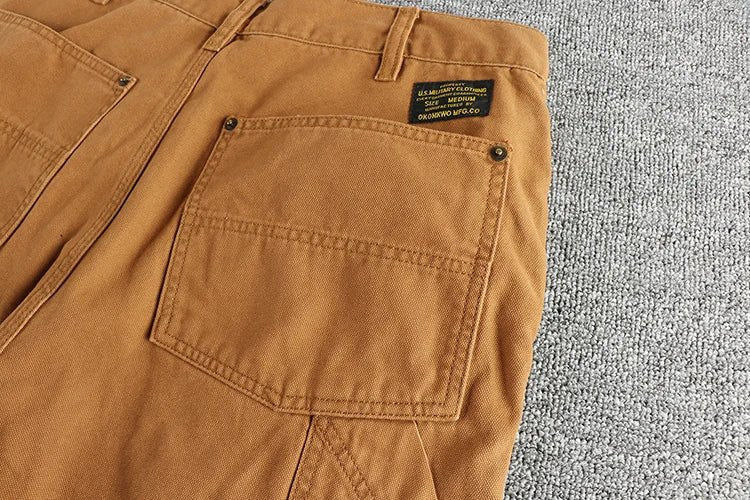 Antonios heavyweight woven cotton pants - Antonios