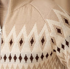 Antonios indiana totem wool knit cardigan - Antonios