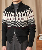 Antonios indiana totem wool knit cardigan - Antonios