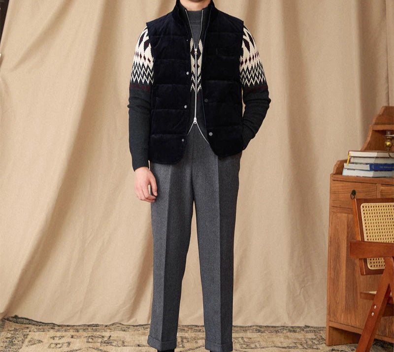 Antonios indiana totem wool knit cardigan - Antonios