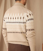 Antonios indiana totem wool knit cardigan - Antonios