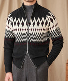 Antonios indiana totem wool knit cardigan - Antonios