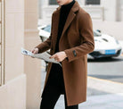 Antonios Long Wool Coat Men - Antonios