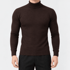 Antonios Marker Cotton Sweater - AntoniosClothing - Coffee