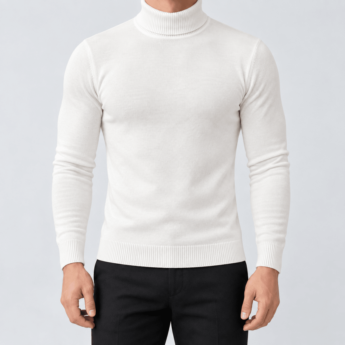 Antonios Marker Cotton Sweater - AntoniosClothing - white