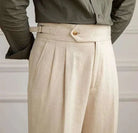 Antonios naples cotton - linen pants summer comfort fit - Antonios