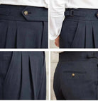 Antonios naples cotton - linen pants summer comfort fit - Antonios