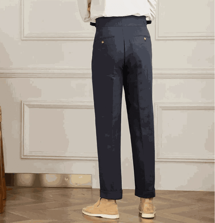Antonios naples cotton - linen pants summer comfort fit - Antonios