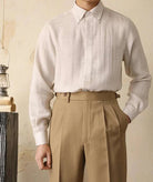 Antonios one - piece collar cotton shirt - Antonios