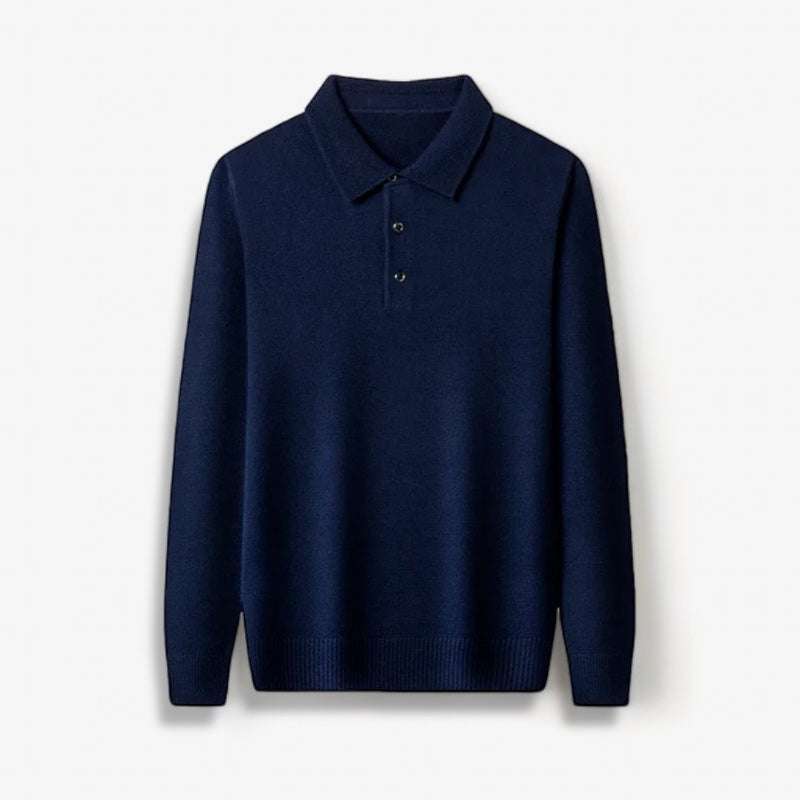 Antonios polo sweater with buttons - Antonios