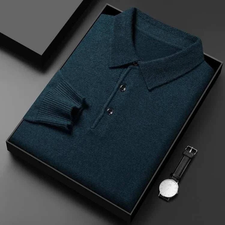 Antonios polo sweater with buttons - Antonios