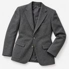 Leo slim fit elegant suit blazer in dark grey, product-only cover