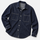 Leo american vintage denim jacket in blue, product-only cover