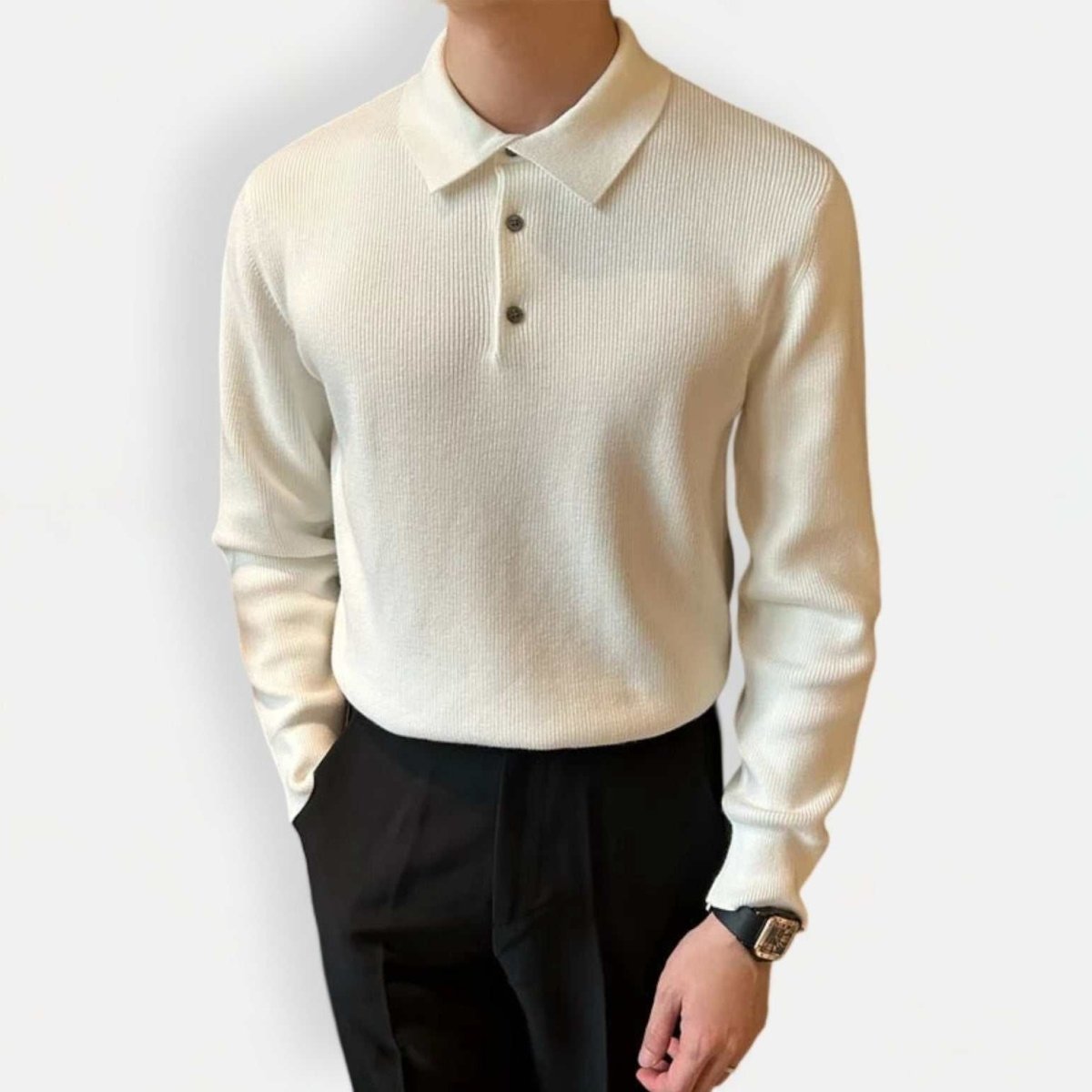 Antonios slim fit polo sweater - Antonios